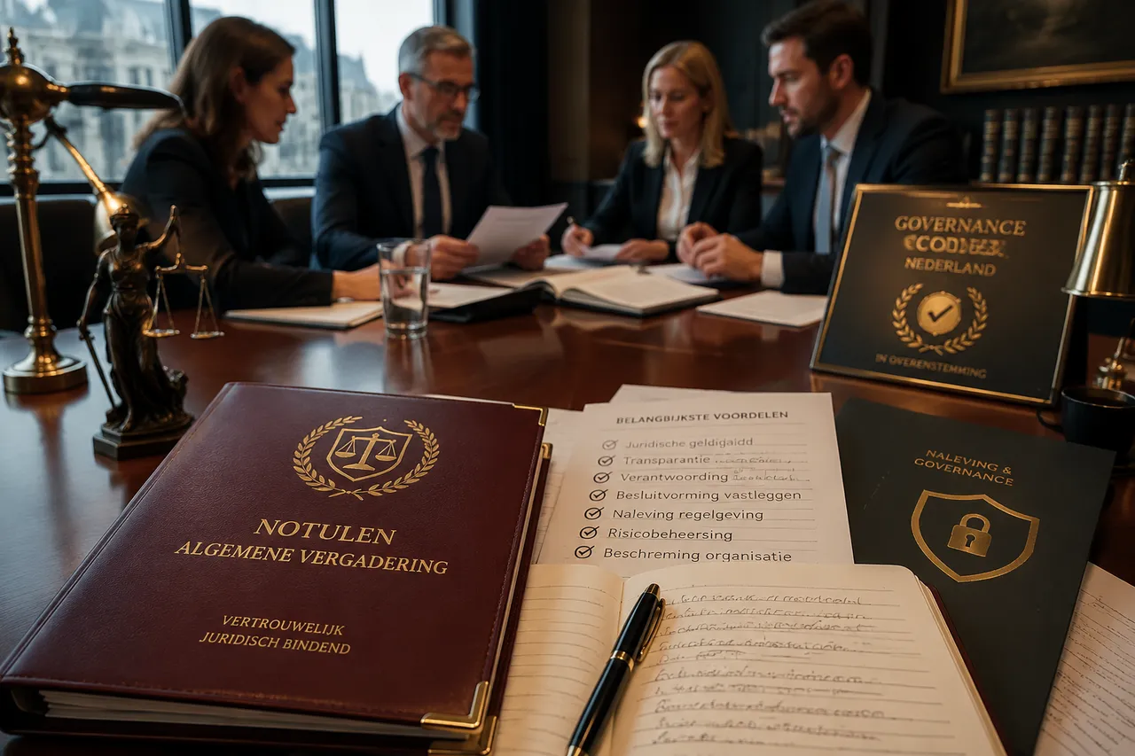 Waarom notulen van de algemene vergadering belangrijk zijn